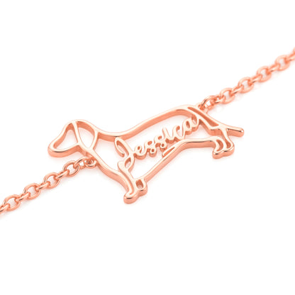 Soulyshine The Fine Line Dog Portrait - Handcrafted Bracelet