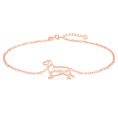 Soulyshine The Fine Line Dog Portrait - Handcrafted Bracelet