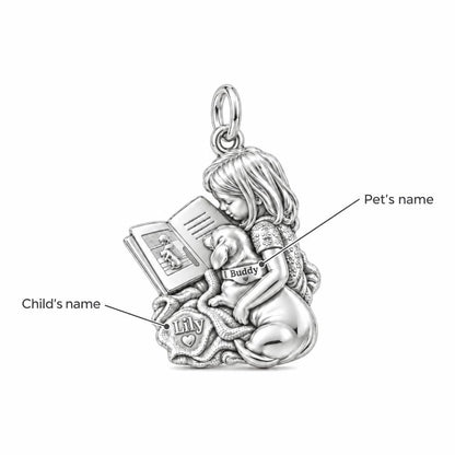 Reading Buddies Charm Bracelet – Personalized Mom Gift – personalization guide