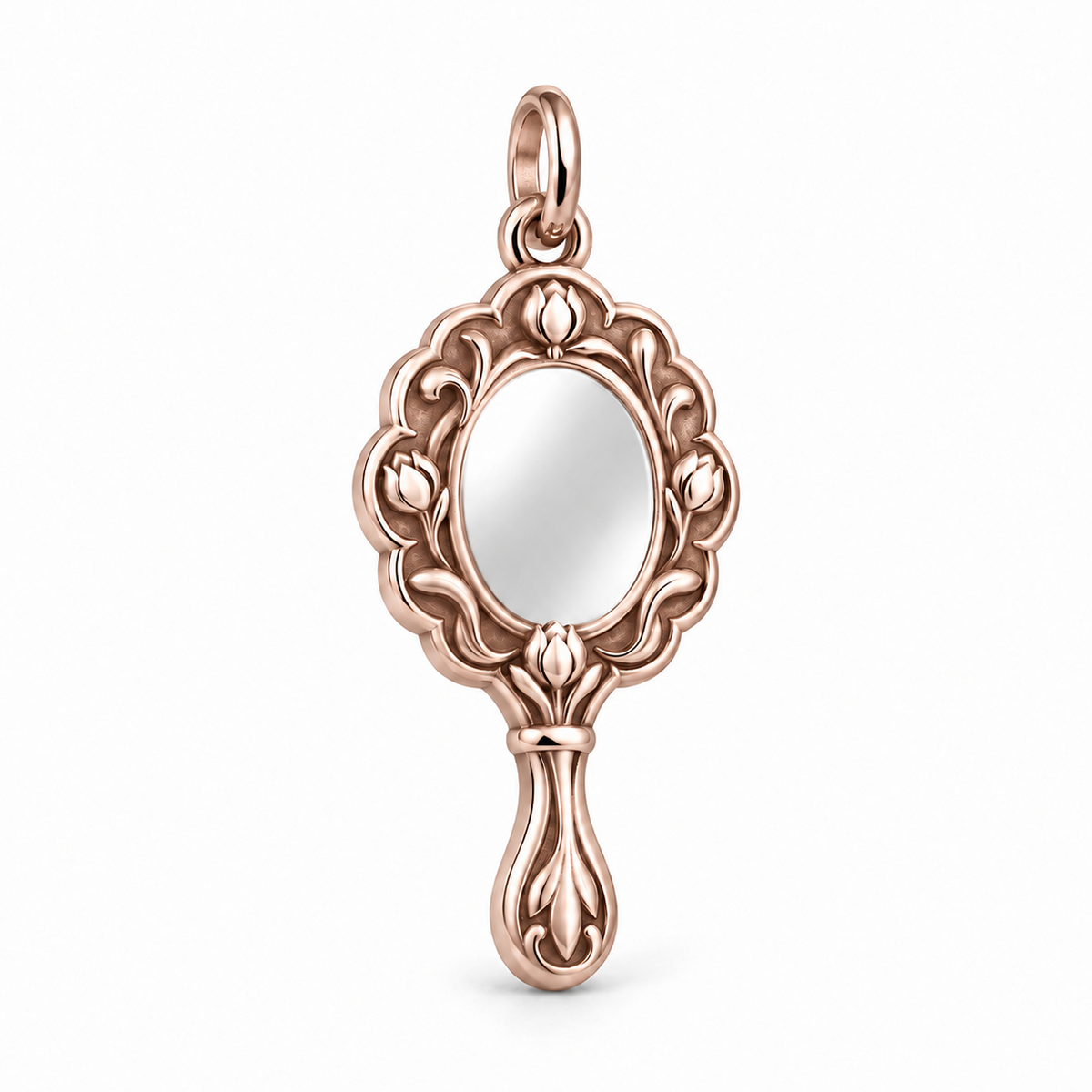 Reflection in Bloom Charm — Rose Gold | charm-topics-remaining-444-2026-09-14 | topic-359