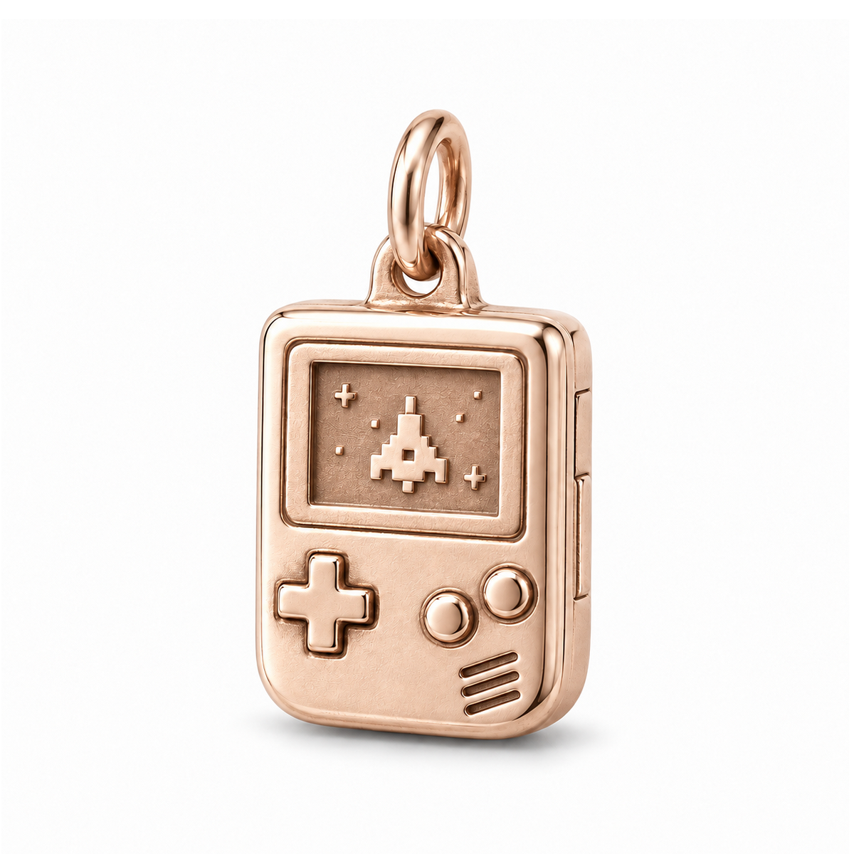 Retro Game Charm — Rose Gold | charm-topics-remaining-444-2026-09-14 | topic-179