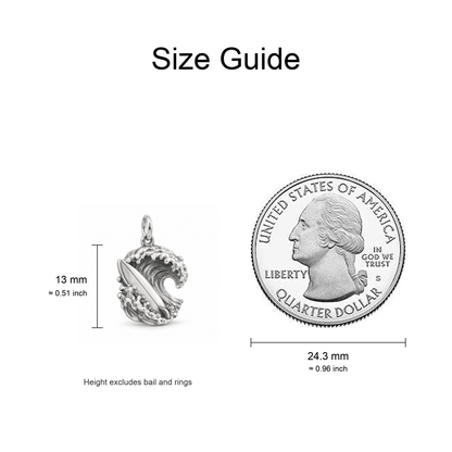 Ride the Wave Surfboard Charm — Size Guide | charm-topics-remaining-444-2026-09-14 | topic-351
