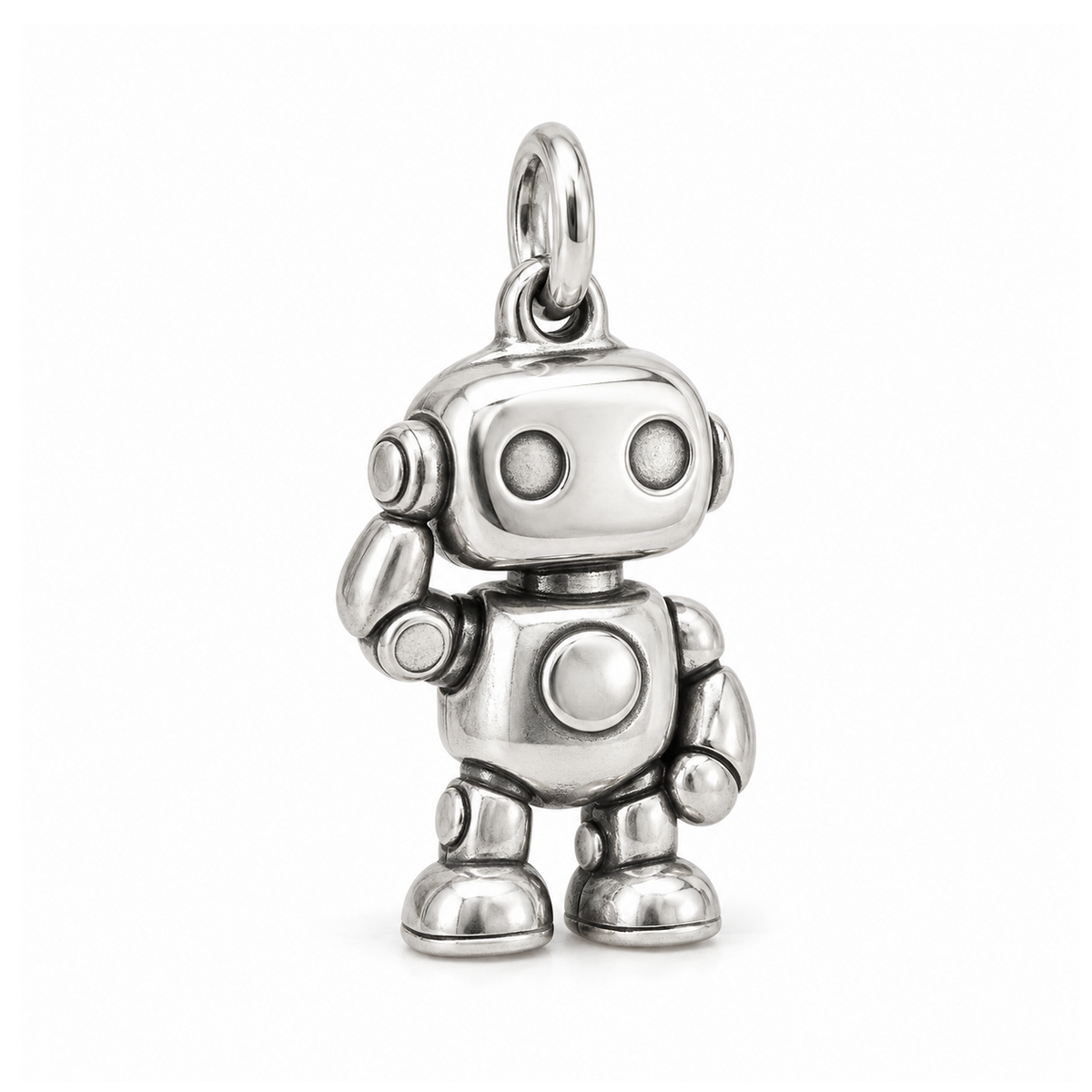 Robot Companion Charm — Silver | charm-topics-remaining-444-2026-09-14 | topic-195