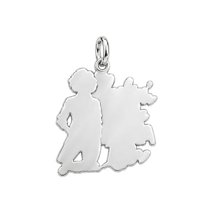 Rockin' The Life Charm Bracelet – Personalized Nana Gift – back of the charm, engraving area