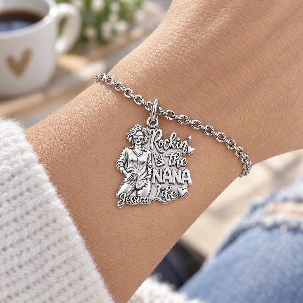 Rockin' The Life Charm Bracelet Set – worn / in use