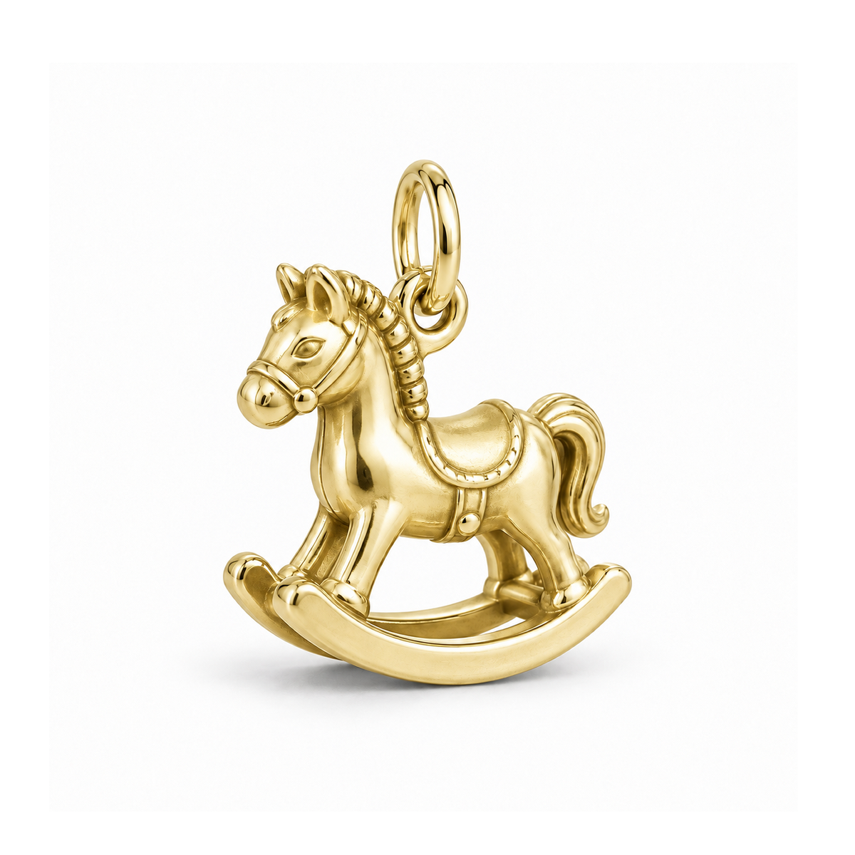 Rocking Horse Charm — Gold | charm-topics-remaining-444-2026-09-14 | topic-180