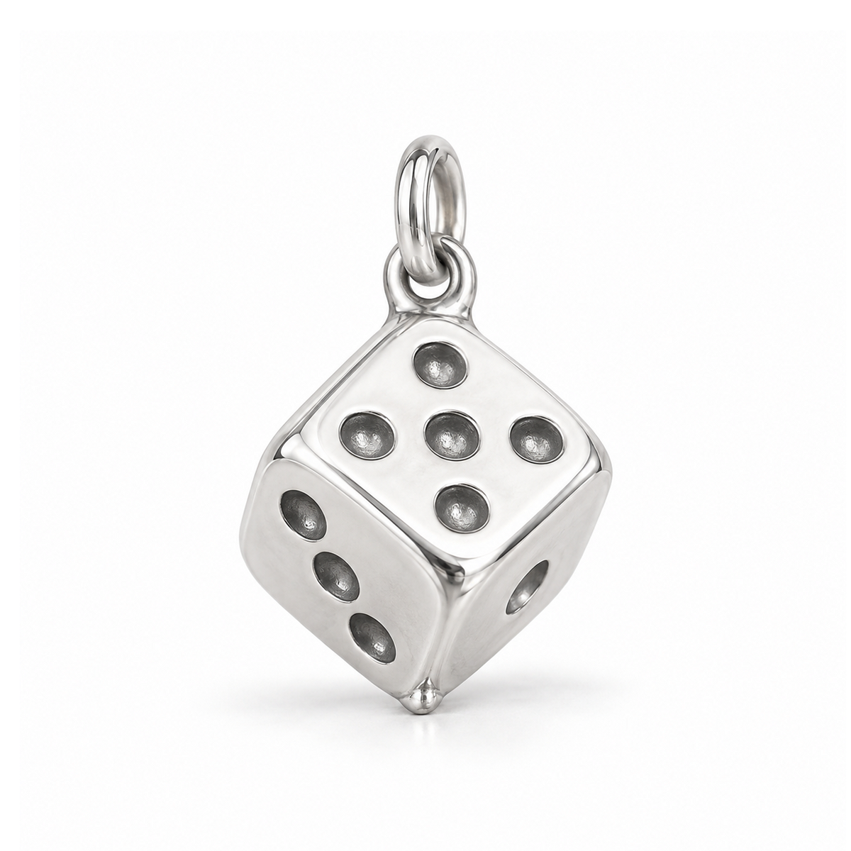 Roll the Dice Charm — Silver | charm-topics-remaining-444-2026-09-14 | topic-411