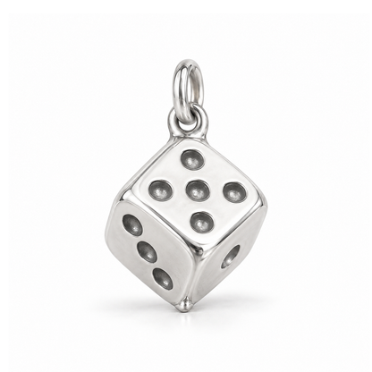 Roll the Dice Charm — Silver | charm-topics-remaining-444-2026-09-14 | topic-411