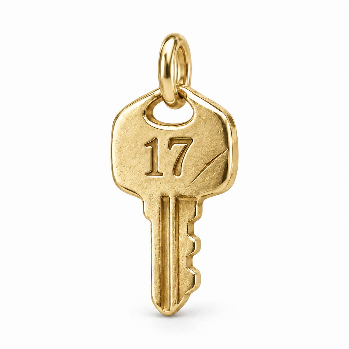 Room 17 Key Charm — Gold | charm-topics-remaining-444-2026-09-14 | topic-022