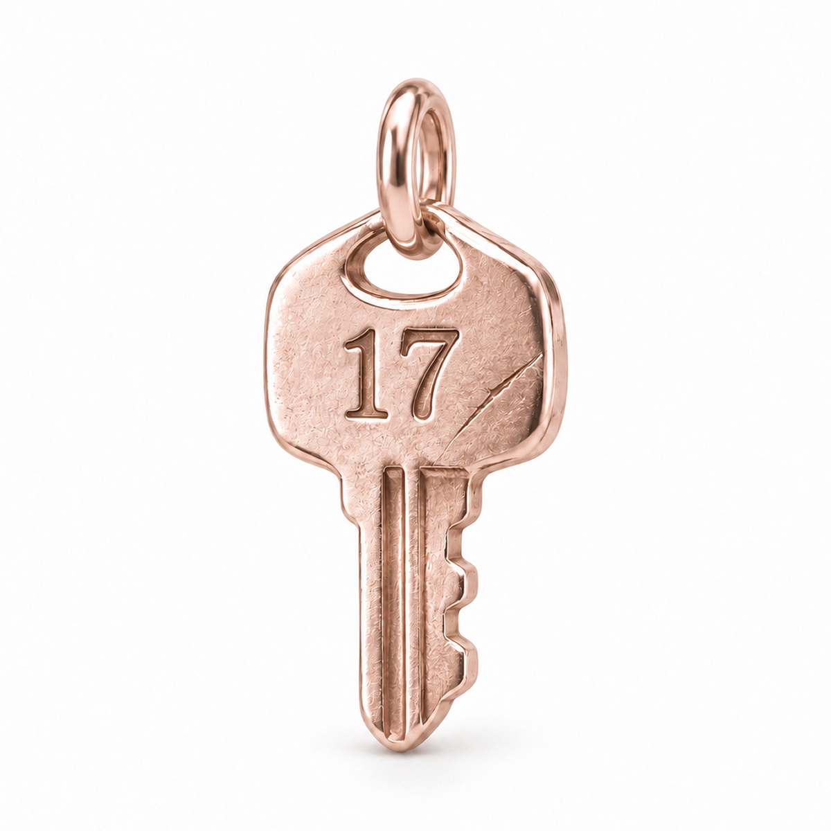 Room 17 Key Charm — Rose Gold | charm-topics-remaining-444-2026-09-14 | topic-022