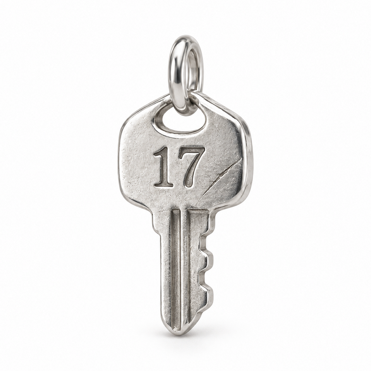Room 17 Key Charm — Silver | charm-topics-remaining-444-2026-09-14 | topic-022