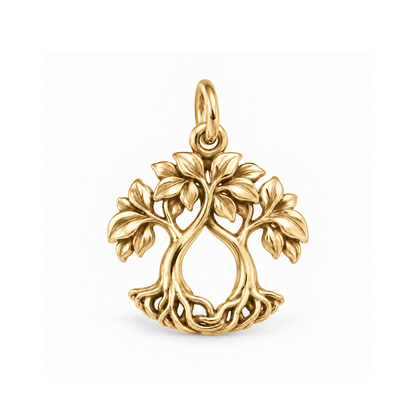 Rooted Together Charm — Gold | charm-topics-remaining-444-2026-09-14 | topic-288
