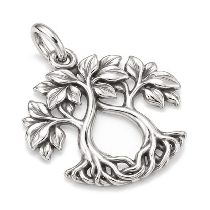 Rooted Together Charm — Silver Super Macro | charm-topics-remaining-444-2026-09-14 | topic-288