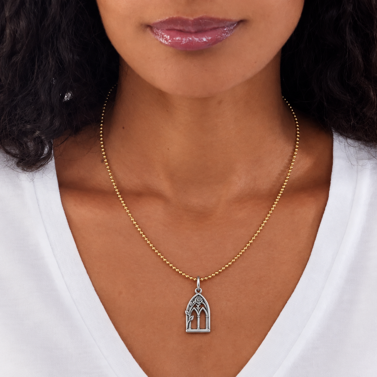 Rose Window Arch Charm — Model | charm-topics-remaining-444-2026-09-14 | topic-151