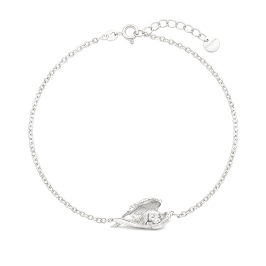 Soulyshine The Sleeping Angel – Personalized Pet Bracelet