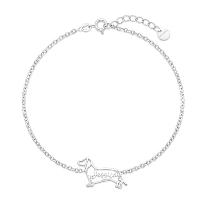 Soulyshine The Fine Line Dog Portrait - Handcrafted Bracelet