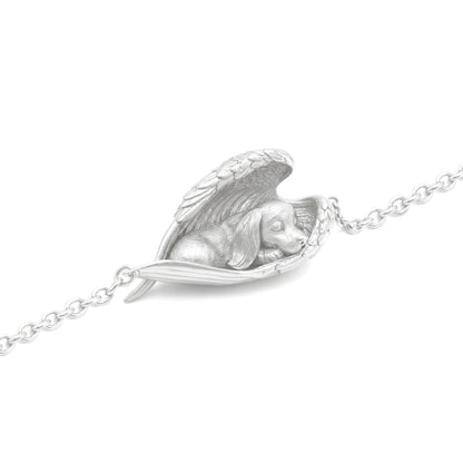 Soulyshine The Sleeping Angel – Personalized Pet Bracelet