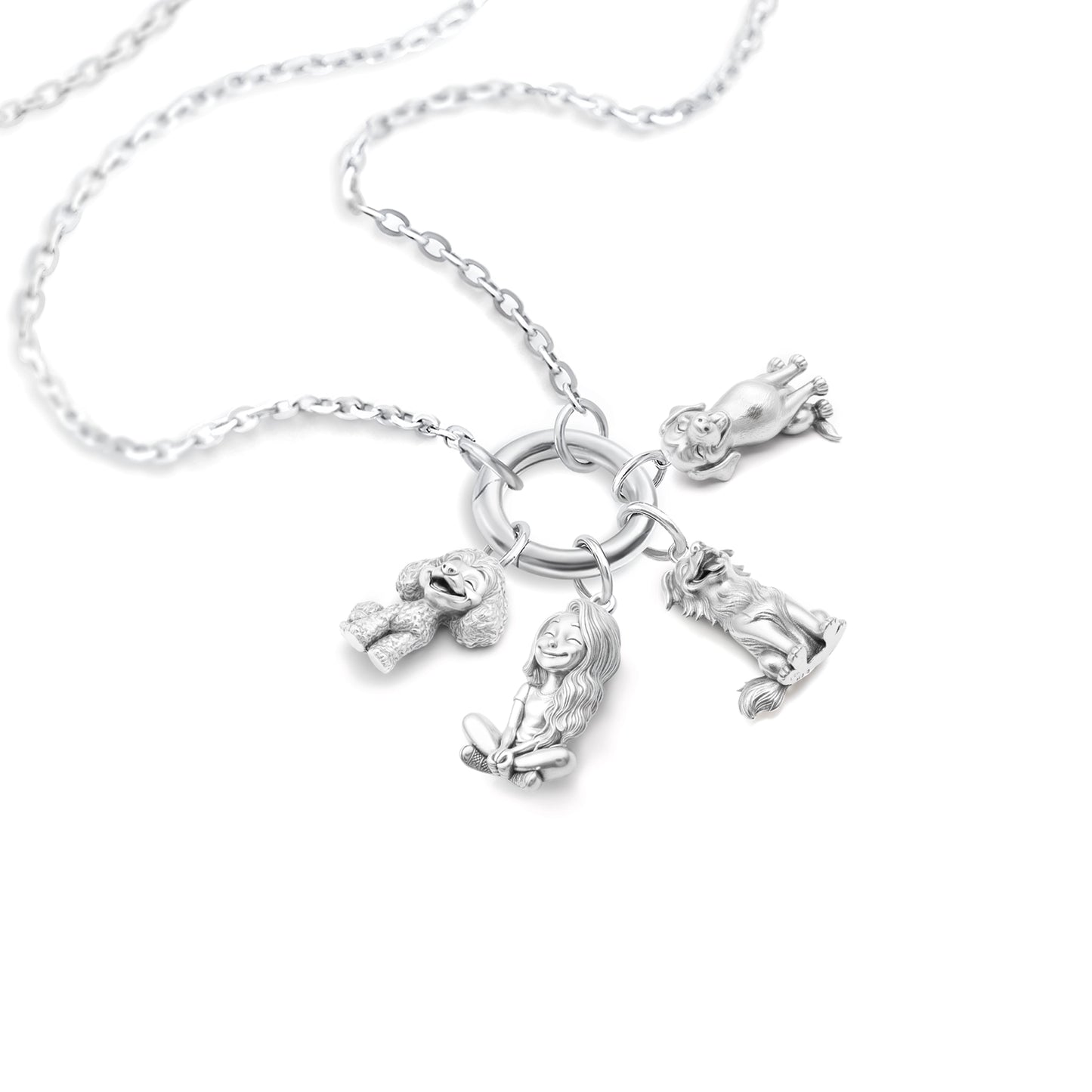 Soulyshine Purest Bond - The Petite Companion Charm Necklace