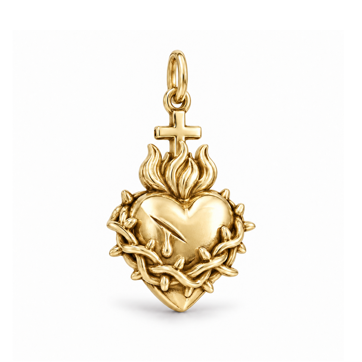Sacred Heart Charm — Gold | charm-topics-remaining-444-2026-09-14 | topic-055