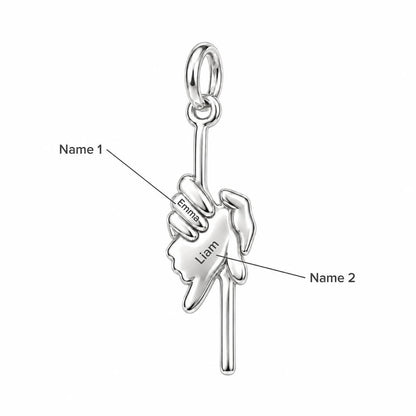 Safe in Your Hands Charm Bracelet – Personalized Dog Mom Gift – personalization guide