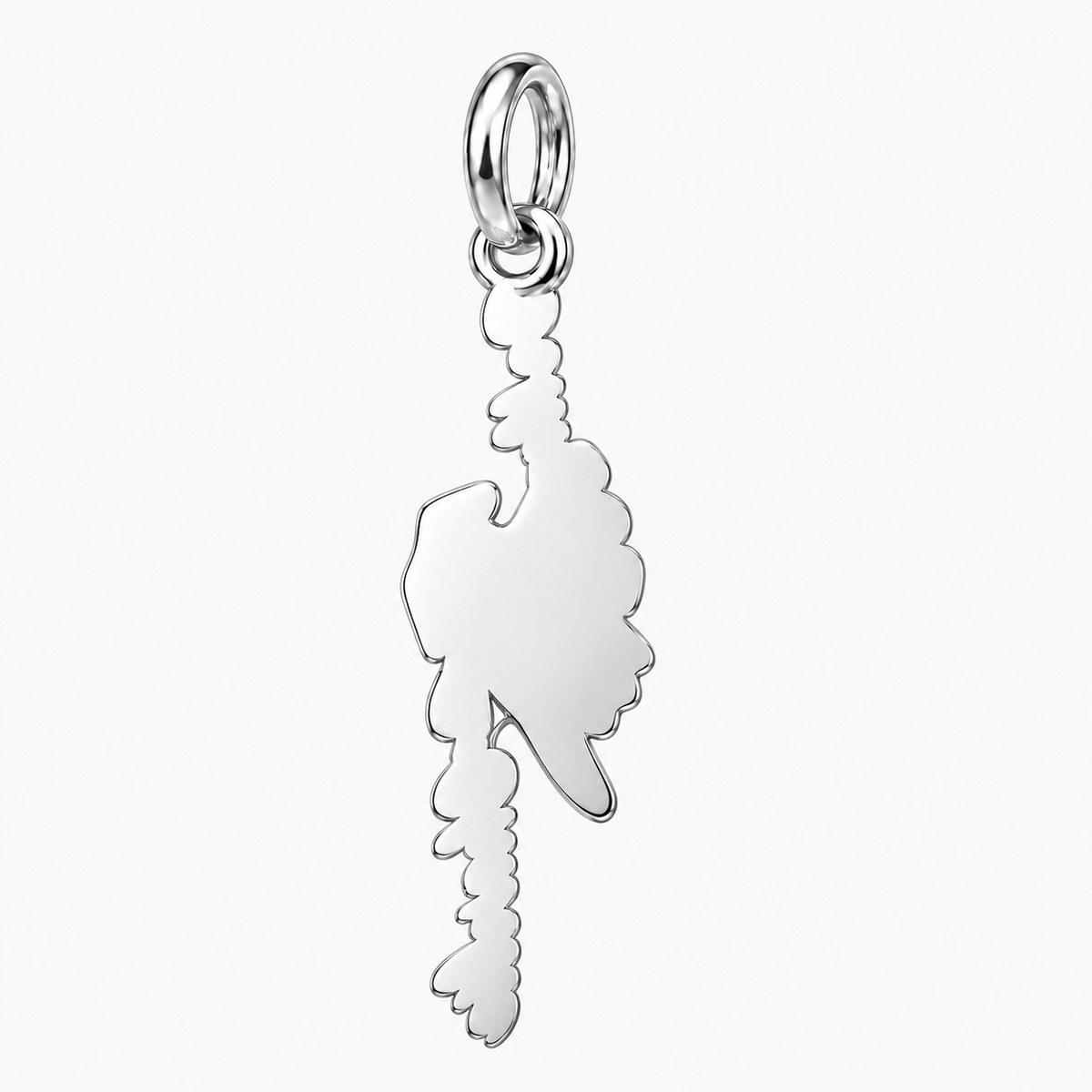 Safe in Your Hands Charm Bracelet Set – back of the charm, engraving area