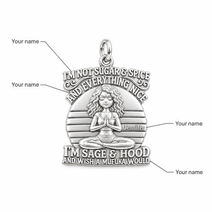 Sage and Hood Zen Charm Bracelet – Personalized Bestie Gift – personalization guide