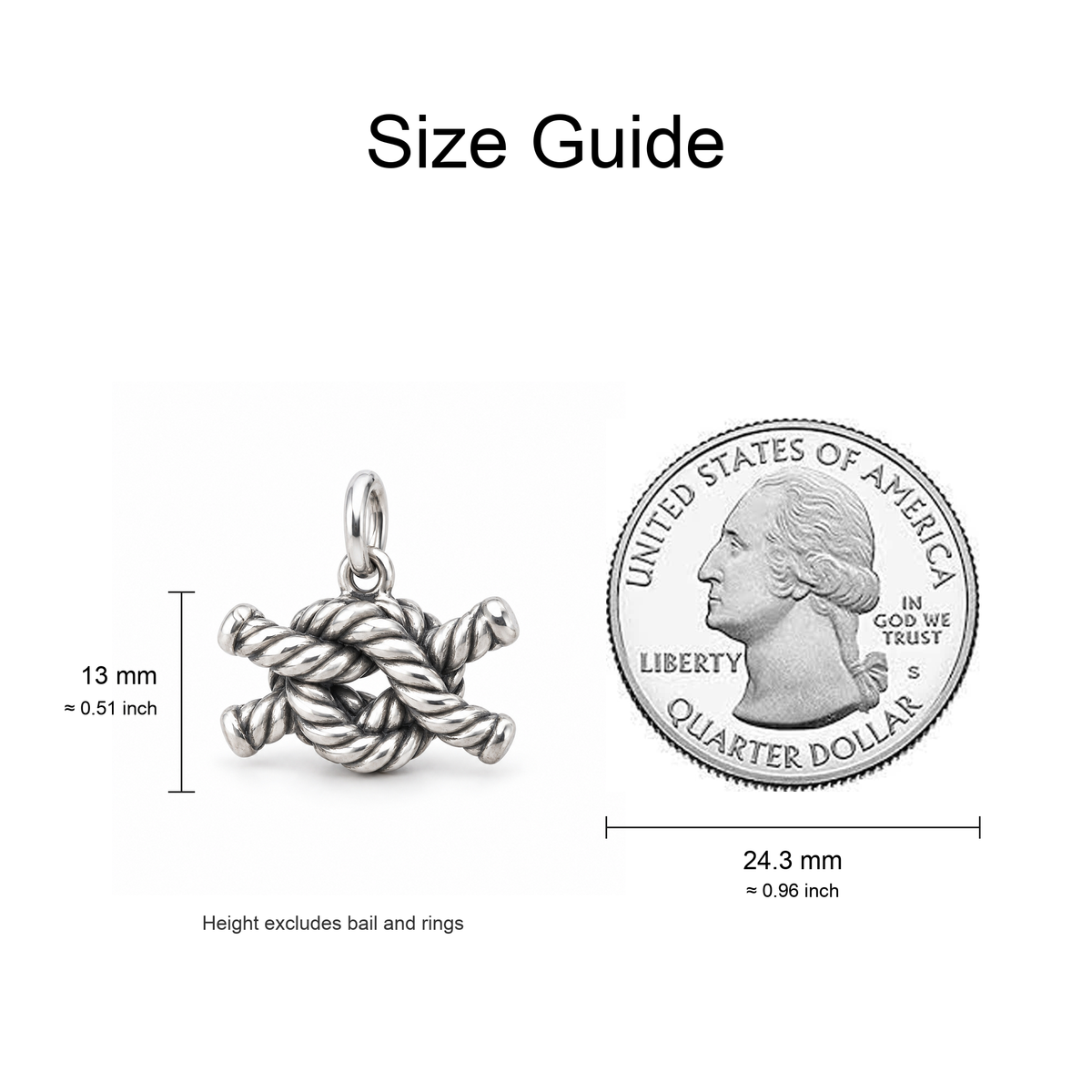 Sailor's Knot Charm — Size Guide | charm-topics-remaining-444-2026-09-14 | topic-169