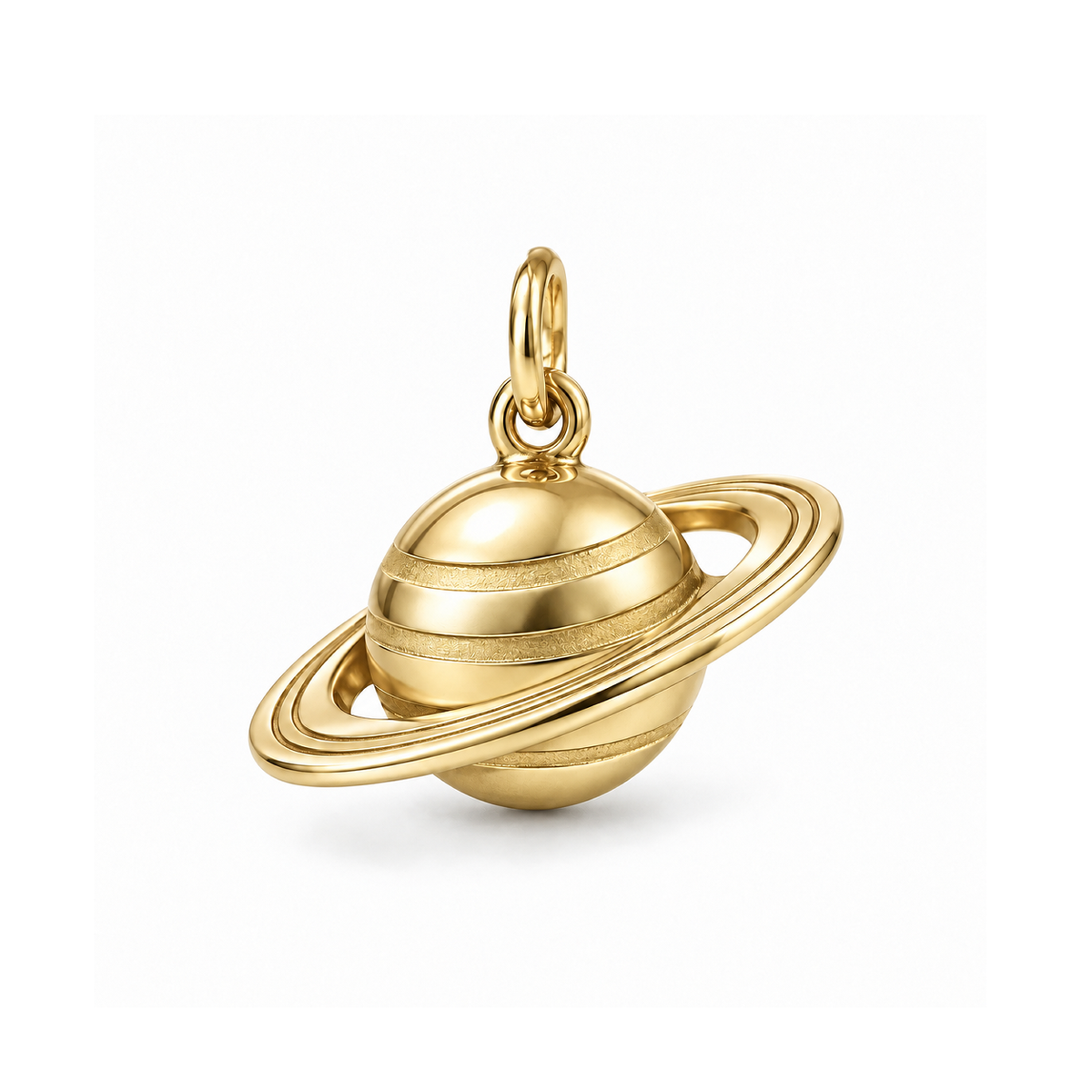 Saturn's Embrace Charm — Gold | charm-topics-remaining-444-2026-09-14 | topic-355