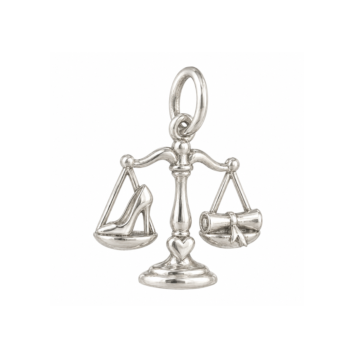 Scales and Stiletto Heel Charm — Silver — 50-works-silver-20260916-36