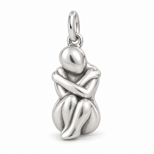 Self Embrace Charm — Silver | charm-topics-remaining-444-2026-09-14 | topic-425