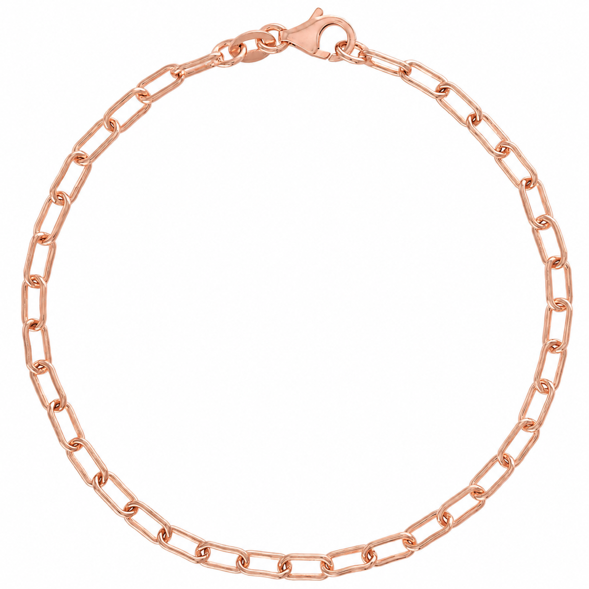 Serena Charm Bracelet — rose finish product image