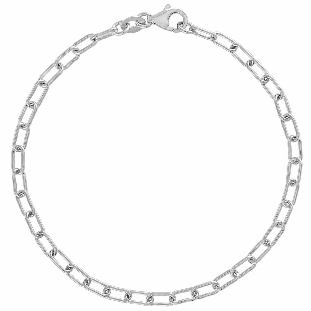 Serena Charm Bracelet — silver finish product image