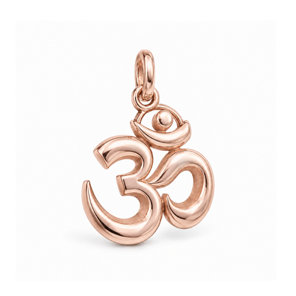 Serene Om Charm — Rose Gold | charm-topics-remaining-444-2026-09-14 | topic-395