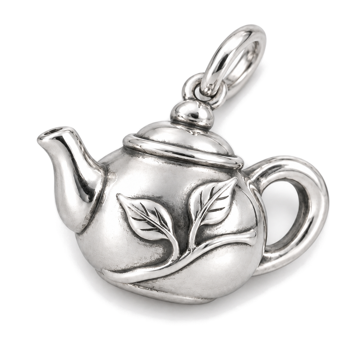 Serene Teapot Charm — Silver Super Macro | charm-topics-remaining-444-2026-09-14 | topic-111