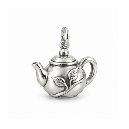 Serene Teapot Charm — Silver | charm-topics-remaining-444-2026-09-14 | topic-111