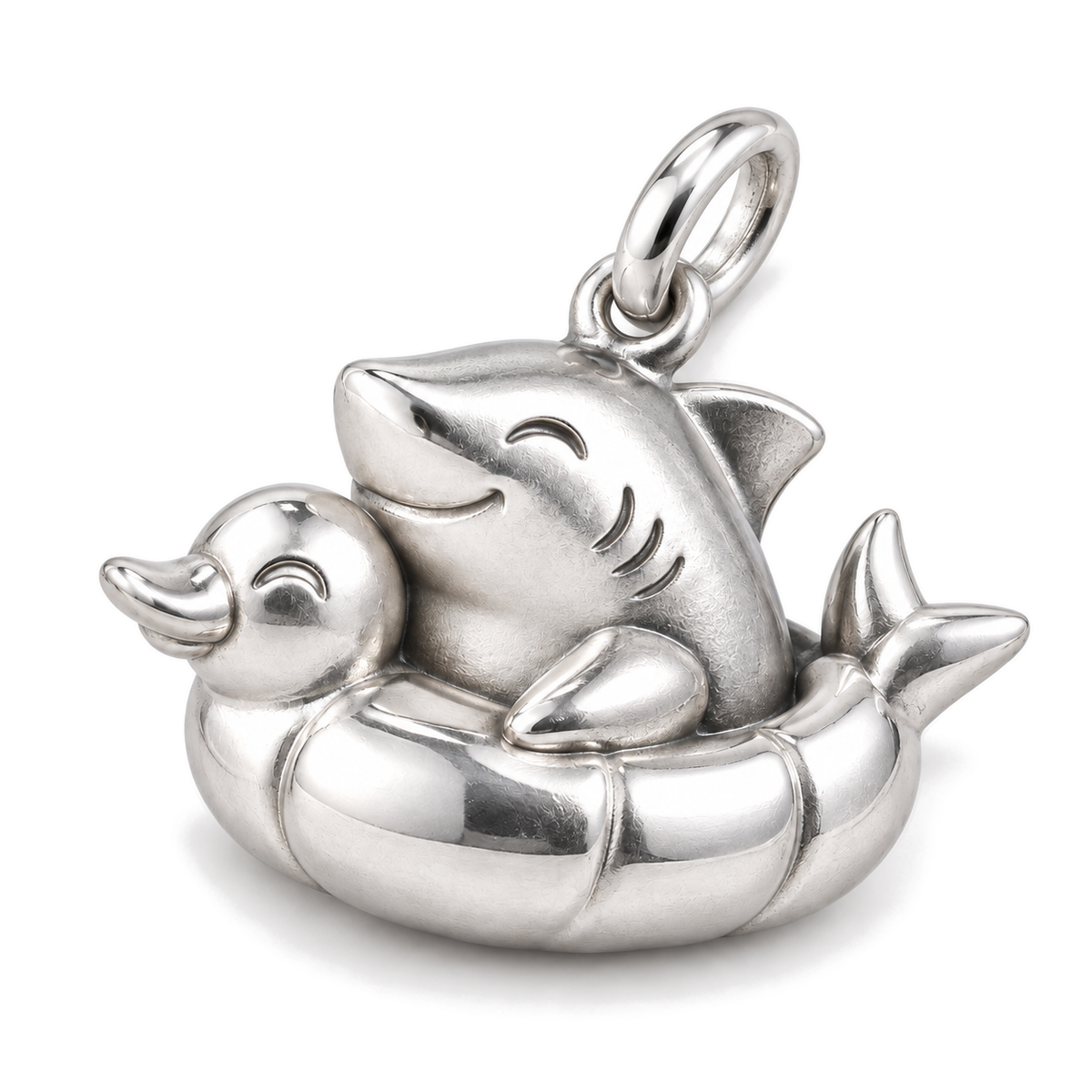 Shark Pool Day Charm — Silver Super Macro | charm-topics-remaining-444-2026-09-14 | topic-156