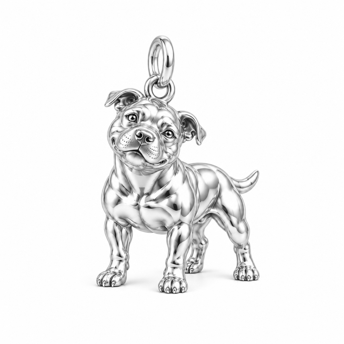 Signature Expression of Staffordshire Bull Terrier– Personalized Dog Mom Gift