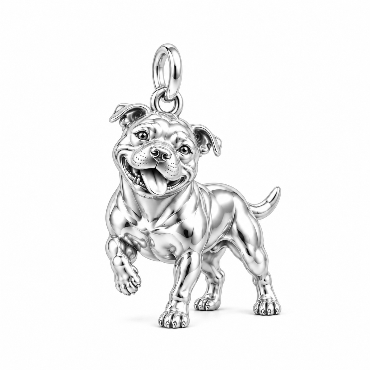 Signature Expression of Staffordshire Bull Terrier– Personalized Dog Mom Gift