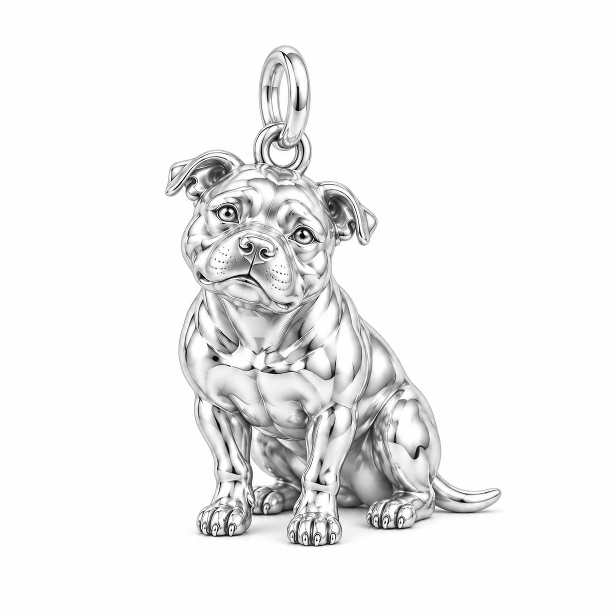 Signature Expression of Staffordshire Bull Terrier– Personalized Dog Mom Gift