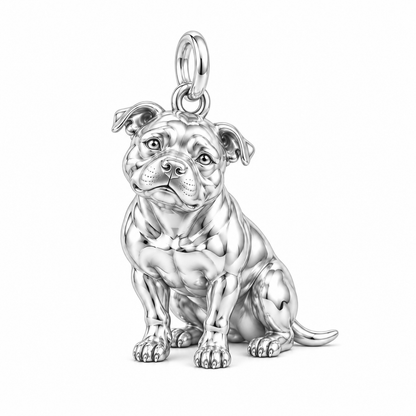 Signature Expression of Staffordshire Bull Terrier– Personalized Dog Mom Gift