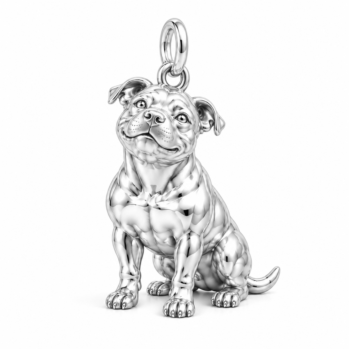 Signature Expression of Staffordshire Bull Terrier– Personalized Dog Mom Gift