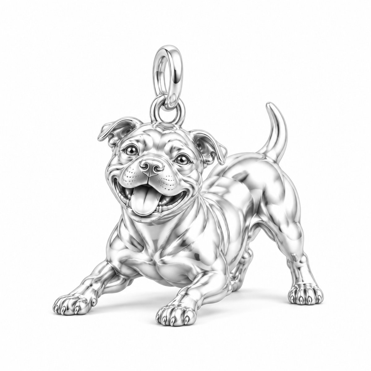Signature Expression of Staffordshire Bull Terrier– Personalized Dog Mom Gift