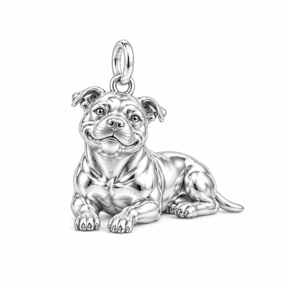Signature Expression of Staffordshire Bull Terrier– Personalized Dog Mom Gift