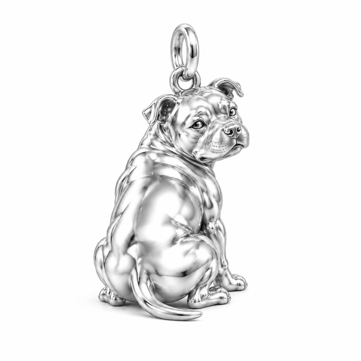 Signature Expression of Staffordshire Bull Terrier– Personalized Dog Mom Gift