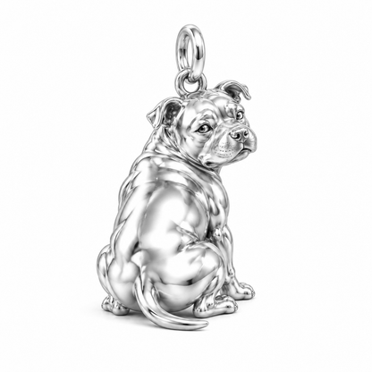Signature Expression of Staffordshire Bull Terrier– Personalized Dog Mom Gift