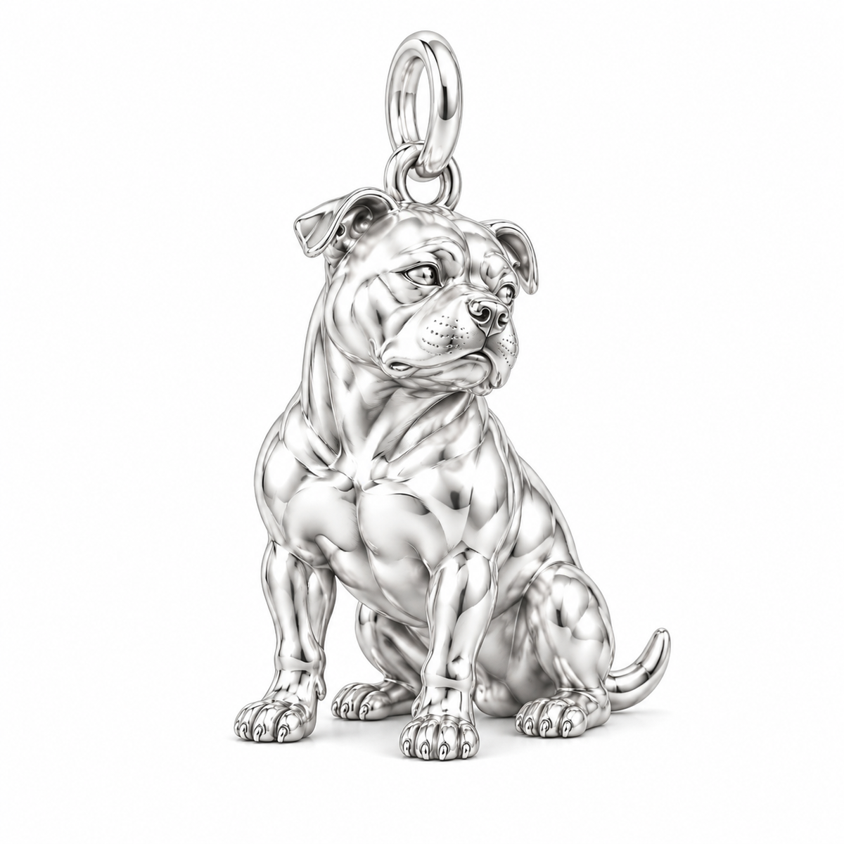 Signature Expression of Staffordshire Bull Terrier– Personalized Dog Mom Gift