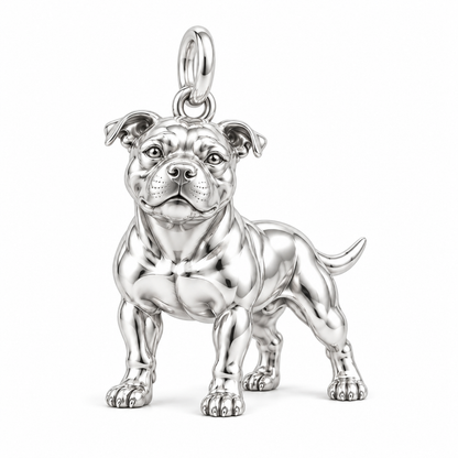 Signature Expression of Staffordshire Bull Terrier– Personalized Dog Mom Gift