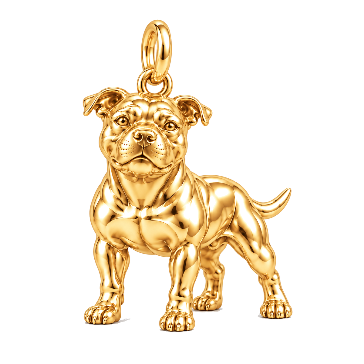 Signature Expression of Staffordshire Bull Terrier– Personalized Dog Mom Gift