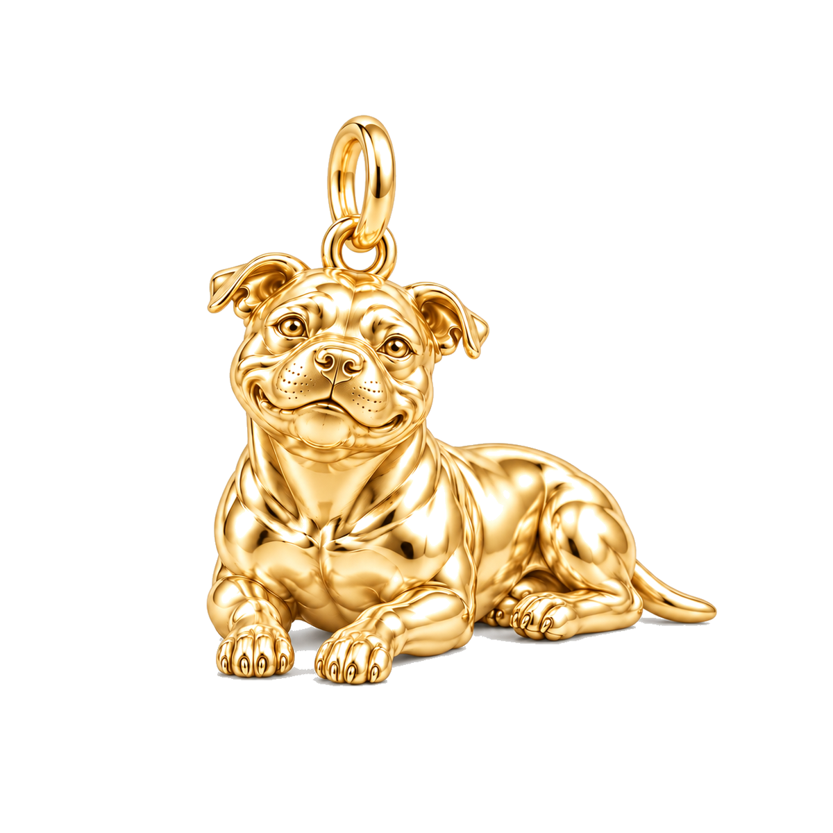 Signature Expression of Staffordshire Bull Terrier– Personalized Dog Mom Gift