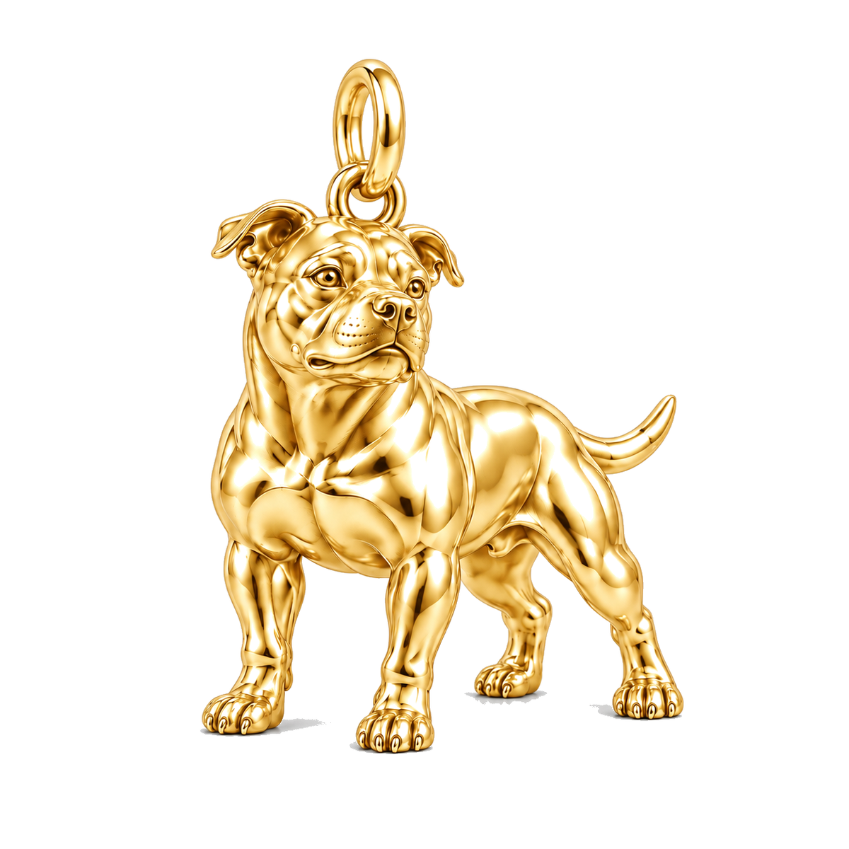 Signature Expression of Staffordshire Bull Terrier– Personalized Dog Mom Gift